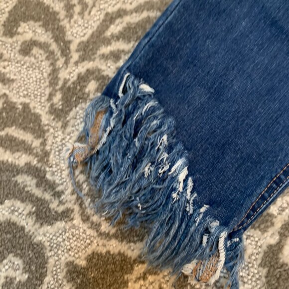 Free People Great Heights Frayed Skinny Jean - Picture 4 of 16
